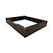 Sokkel voor 19 inch serverkasten 600x1000x150mm (BxDxH)