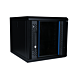 10 inch 6U serverkast met glazen deur 370X450X370mm (BxDxH)
