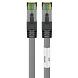Cat8 S/FTP (PIMF) patchkabel 0,25m grijs