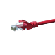 UTP CAT5e patchkabel 10m rood - 100% koper
