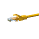 UTP CAT5e patchkabel 1,50m geel - 100% koper