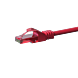 UTP CAT6 patchkabel 0,15m rood - 100% koper