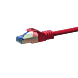 CAT6a S/FTP (PIMF) patchkabel 30m rood