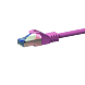 CAT6a S/FTP (PIMF) patchkabel 20m roze