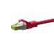 Cat7 S/FTP (PIMF) patchkabel 20m rood