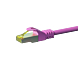 Cat7 S/FTP (PIMF) patchkabel 10m roze