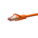 CAT6 S/FTP (PIMF) patchkabel 0,50m oranje 