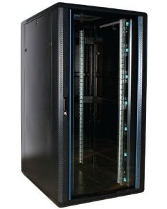 32U 19 inch Serverkast met glazen voordeur 