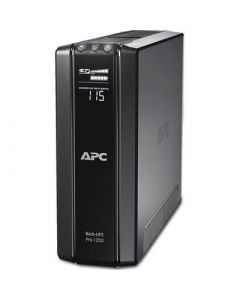 APC Back-UPS PRO 1200, Line-interactive 1200VA 720W, AVR, 10 socket, zwart