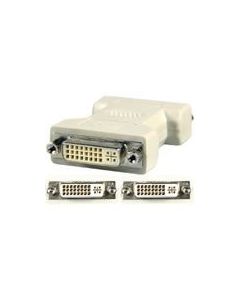 DELTACO DVI-22,  DVI adapter Dual Link, Zwart