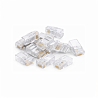 DANICOM UTP CAT6 RJ45 Connector - voor soepele kern - 10 stuks