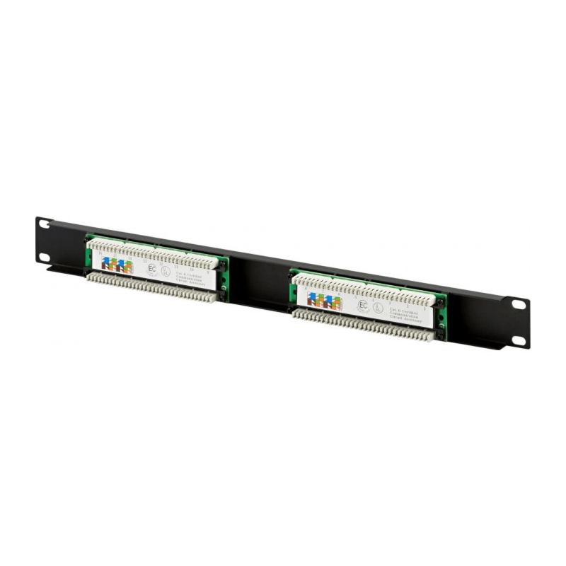CAT5e UTP patchpaneel - 16 poorts