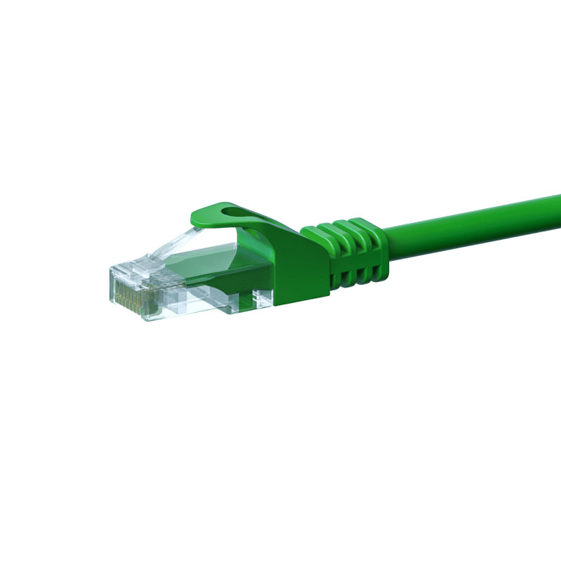UTP CAT5e patchkabel 1,50m groen - 100% koper