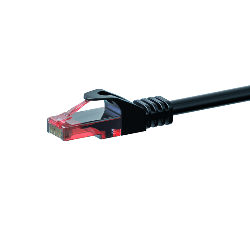UTP CAT6 patchkabel 30m zwart - 100% koper