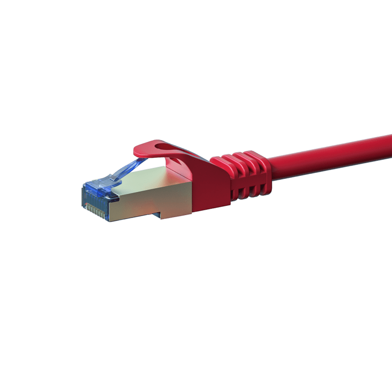 CAT6a S/FTP (PIMF) patchkabel 50m rood