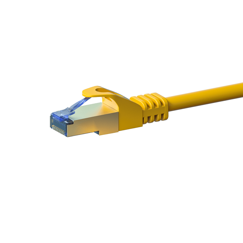 CAT6a S/FTP (PIMF) patchkabel 30m geel