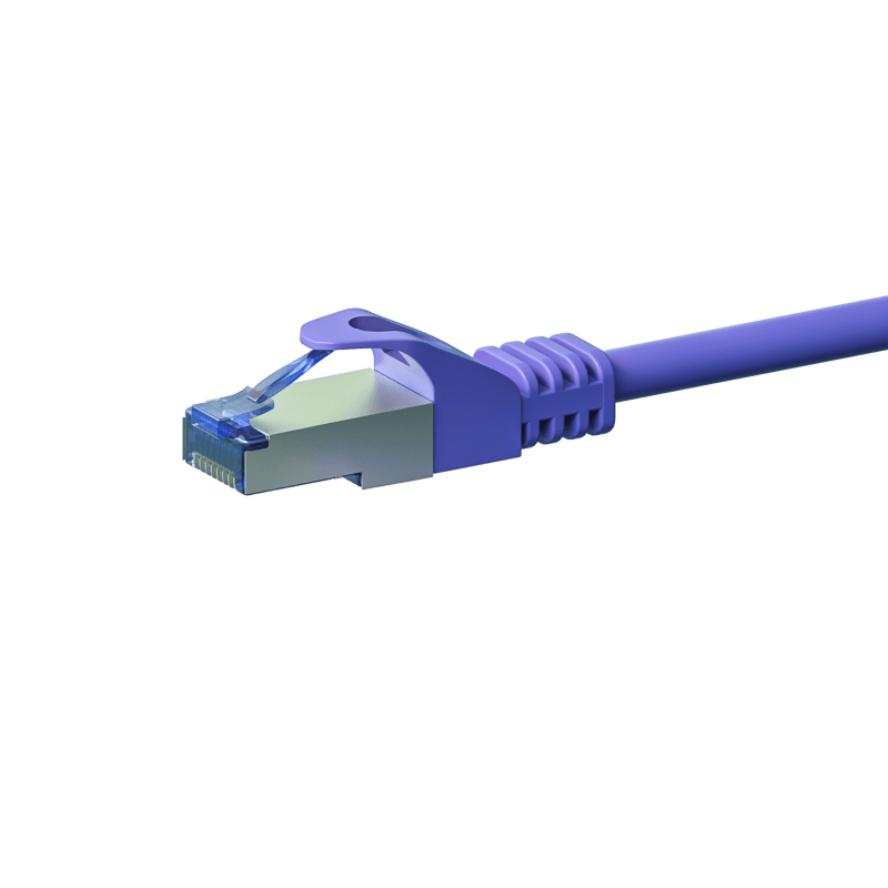 CAT6a S/FTP (PIMF) patchkabel 50m paars