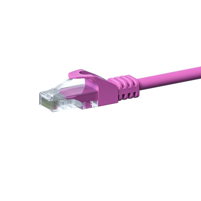 CAT5e UTP patchkabel 3m roze  - CCA