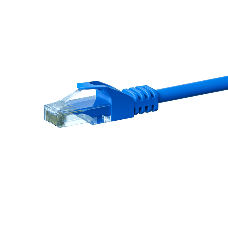 CAT6 UTP patchkabel 7,50m blauw - CCA