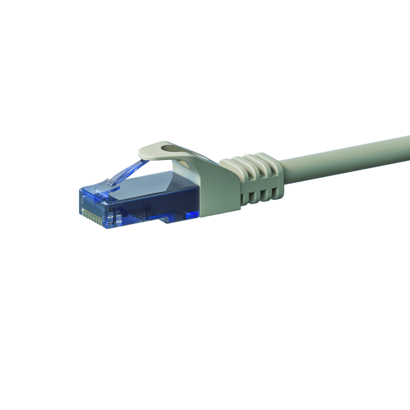 UTP CAT6a patchkabel 15m grijs - 100% koper