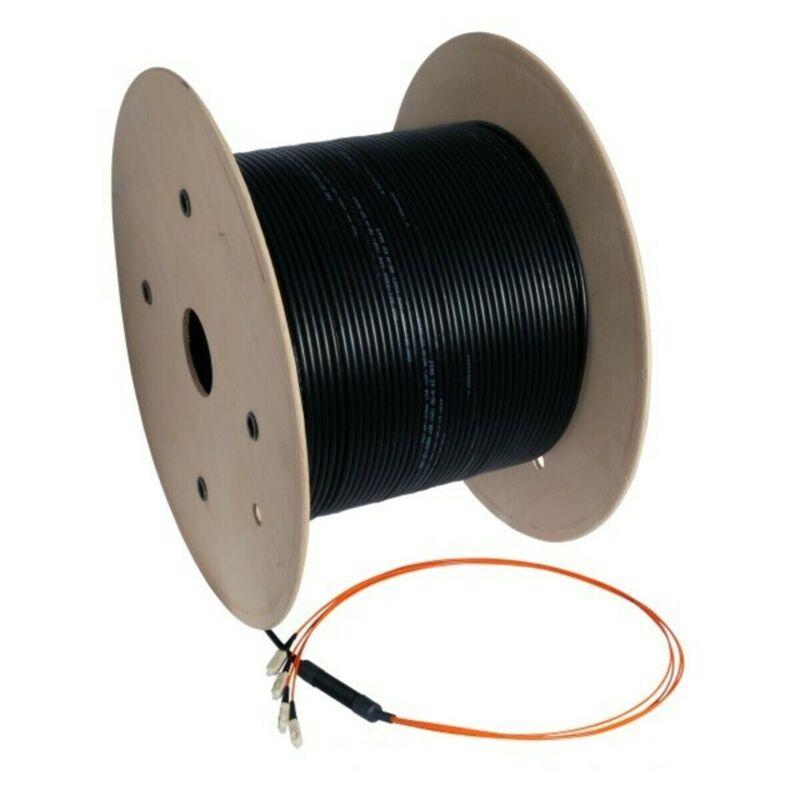 OS2 glasvezel kabel op maat 24 vezels incl. connectoren