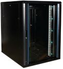 22U 19 inch Serverkast met glazen voordeur 