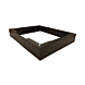 Sokkel voor 19 inch serverkasten 600x1000x150mm (BxDxH)