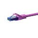 UTP CAT6a patchkabel 2m roze - 100% koper