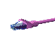 UTP CAT6a patchkabel 7,50m roze - 100% koper