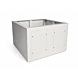 Sokkel voor 19 inch outdoor serverkasten 600x800x400mm (BxDxH)