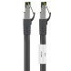 Cat8 S/FTP (PIMF) patchkabel 0,50m zwart