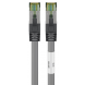 Cat8 S/FTP (PIMF) patchkabel 0,25m grijs