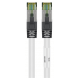 Cat8 S/FTP (PIMF) patchkabel 0,50m wit
