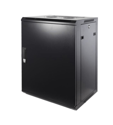 12U wandkast met metalen deur 600x450x635mm (BxDxH)