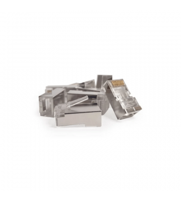 DANICOM FTP CAT6 RJ45 Connector - voor soepele kern - 10 stuks