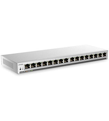 Zyxel 16-poorts GS1100-16E unmanaged switch