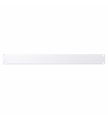 19 inch afdekpaneel 1U - wit