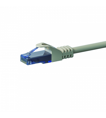 UTP CAT6a patchkabel 7,50m grijs - 100% koper