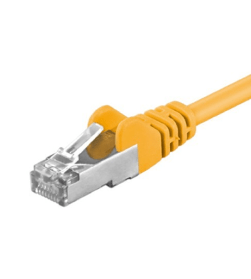 CAT5e FTP patchkabel 25m geel