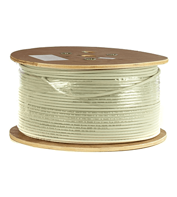 DANICOM CAT6A 100% koper S/FTP 500m kabel op rol stug -  LSZH (Cca)
