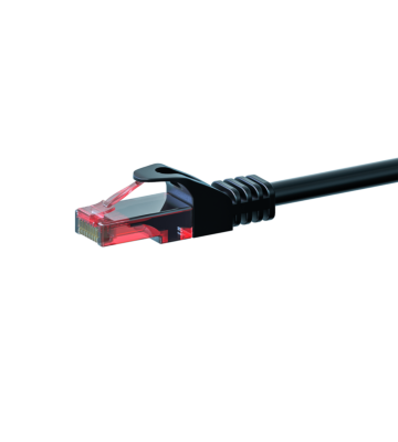 UTP CAT6 patchkabel 2m zwart - 100% koper