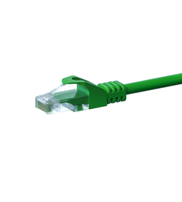 UTP CAT5e patchkabel 10m groen - 100% koper