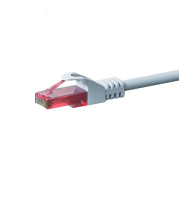 UTP CAT6 patchkabel 0,50m wit - 100% koper