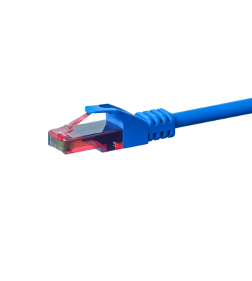 UTP CAT6 patchkabel 7,5m blauw - 100% koper