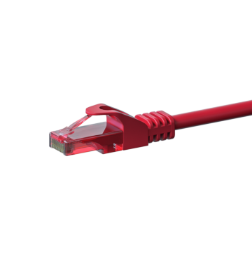 UTP CAT6 patchkabel 7,5m rood - 100% koper