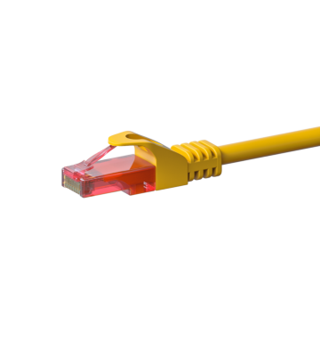 UTP CAT6 patchkabel 20m geel - 100% koper
