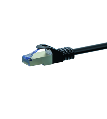 CAT6a S/FTP (PIMF) patchkabel 50m zwart