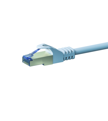 CAT6a S/FTP (PIMF) patchkabel 0,25m wit