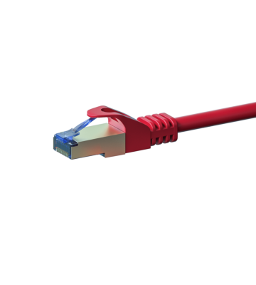 CAT6a S/FTP (PIMF) patchkabel 15m rood