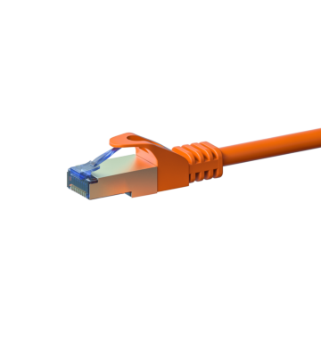 CAT6a S/FTP (PIMF) patchkabel 20m oranje